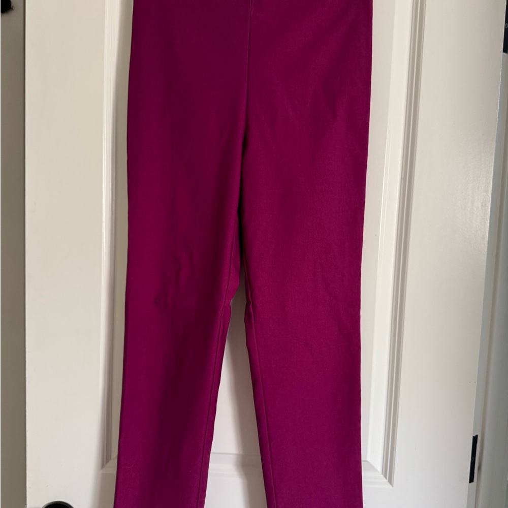 Sara Campbell sz small Fuchsia Pants stretch pull on